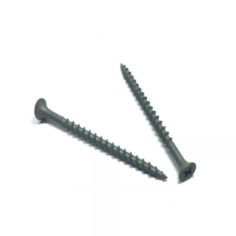 (100) #8 X 3" Drywall Decking Screws Square Drive W.A.R. Coat