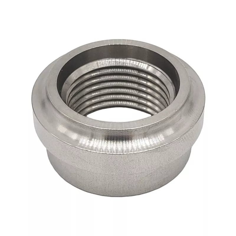 -4AN Female Weld Bung - 6061 Aluminum