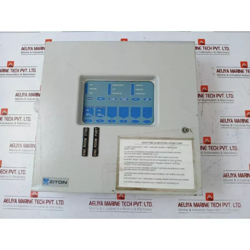 Ziton Zn Xf-c2 Fire Alarm Panel 230 Vac 50/60 Hz 0.3A Rev.A2
